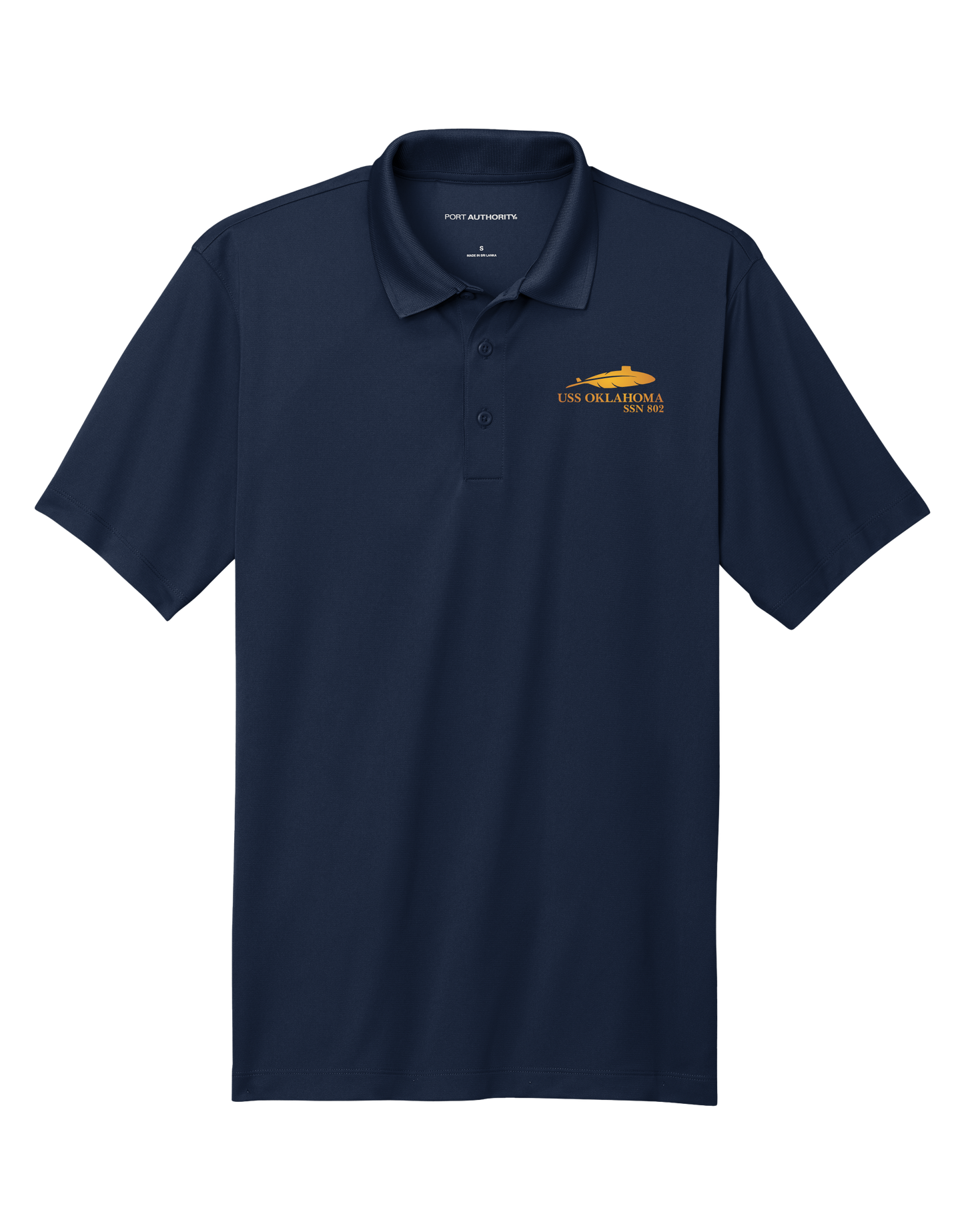USS OKLAHOMA Men’s C-FREE® Performance Polo by Port Authority® (K863)