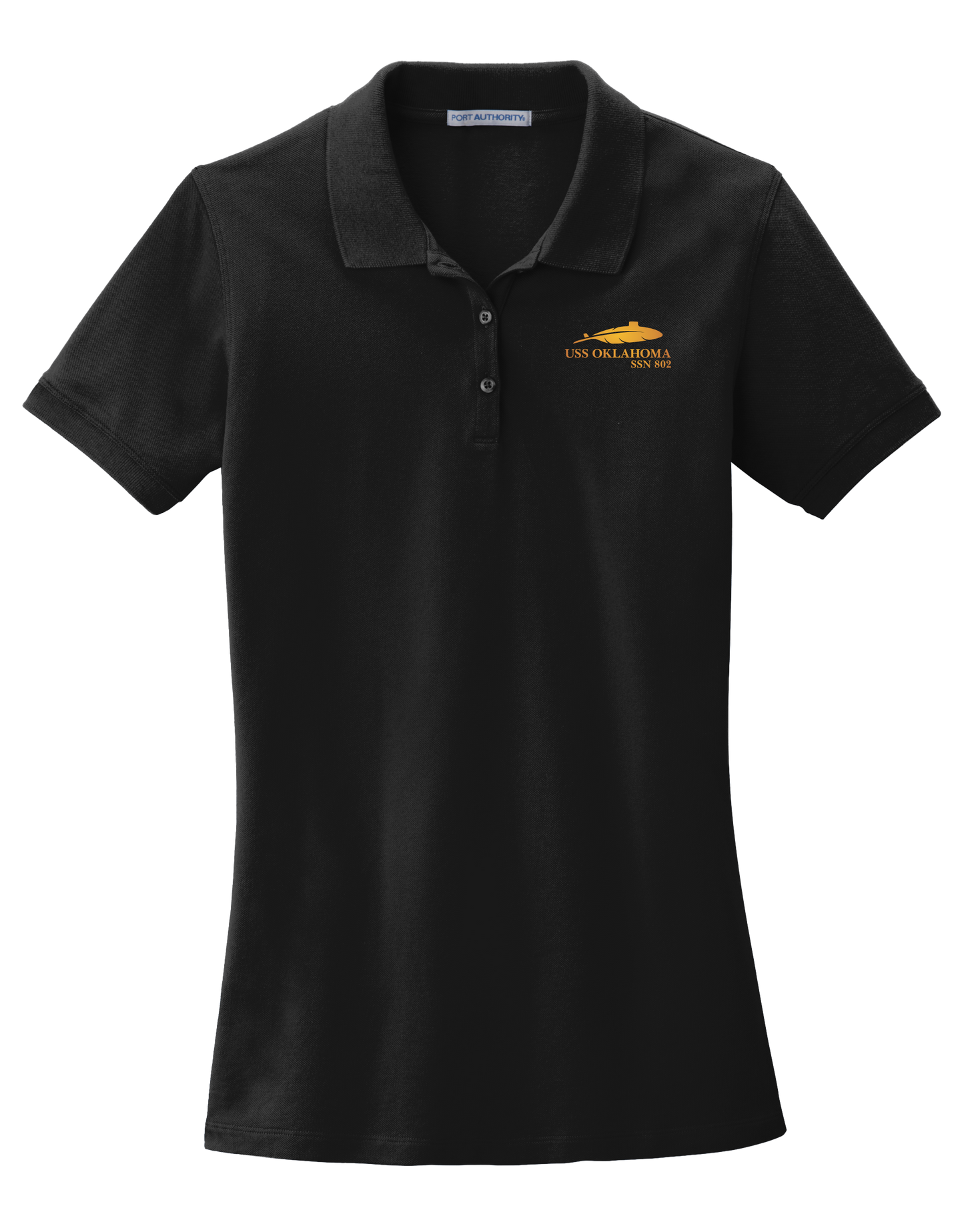 USS OKLAHOMA Women’s Port Authority® EZCotton® Polo (LK8000)