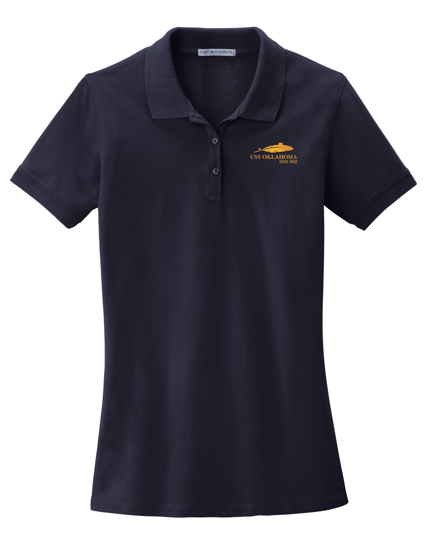 USS OKLAHOMA Women’s Port Authority® EZCotton® Polo (LK8000)