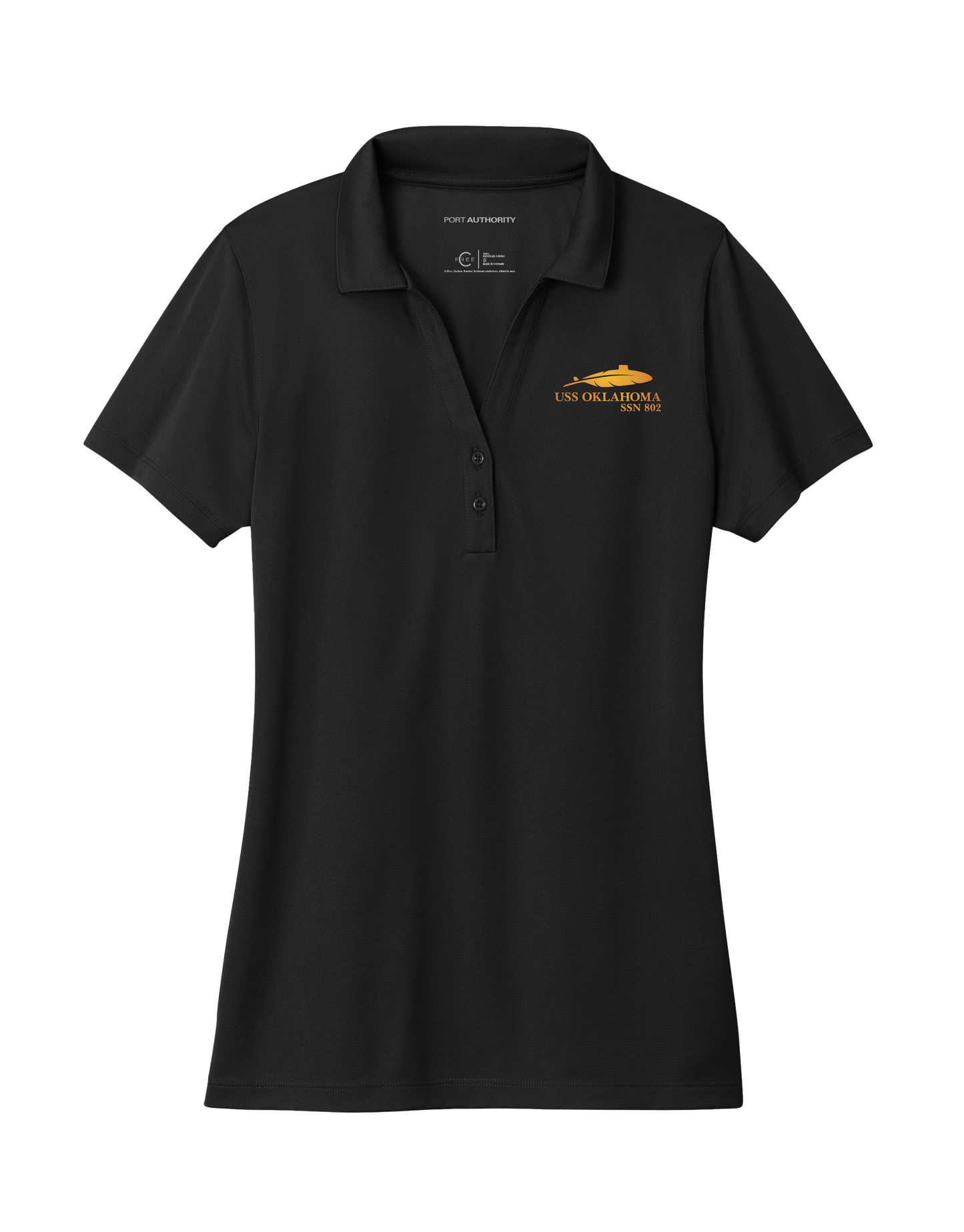 USS OKLAHOMA Women’s C-FREE® Performance Polo by Port Authority® (LK863)