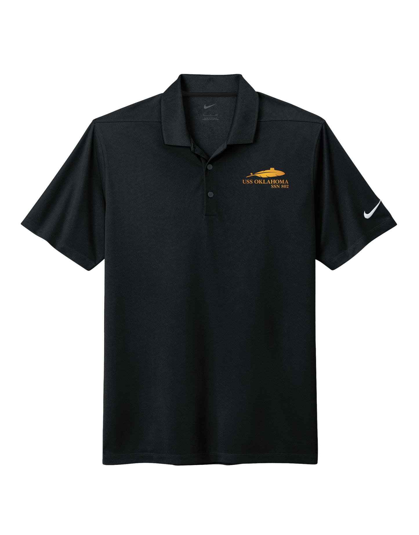 USS OKLAHOMA Dri-FIT Micro Pique 2.0 Polo by Nike (NKDC1963)